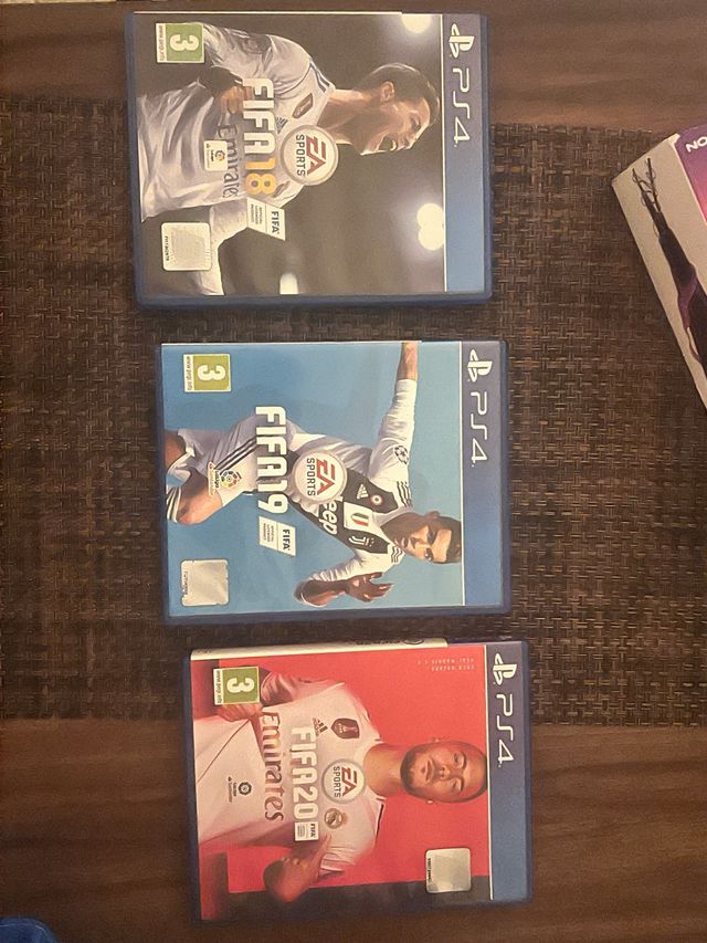 FIFA 18, 19 y 20 PS4
