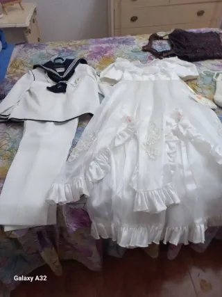 Traje Comunión Niño y Vestido Fiesta Niña