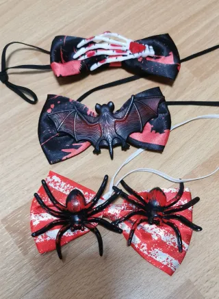 Lote tres pajaritas para Halloween 