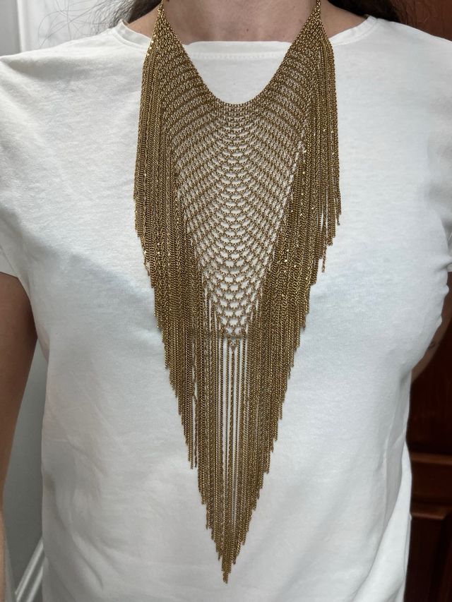 Collar cadena Zara dorado