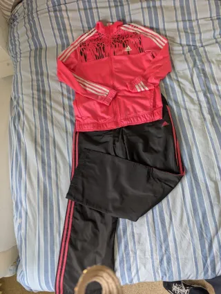Chándal Adidas Pink & Black