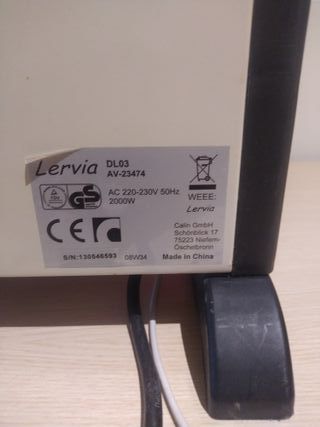 Calefactor Lervia