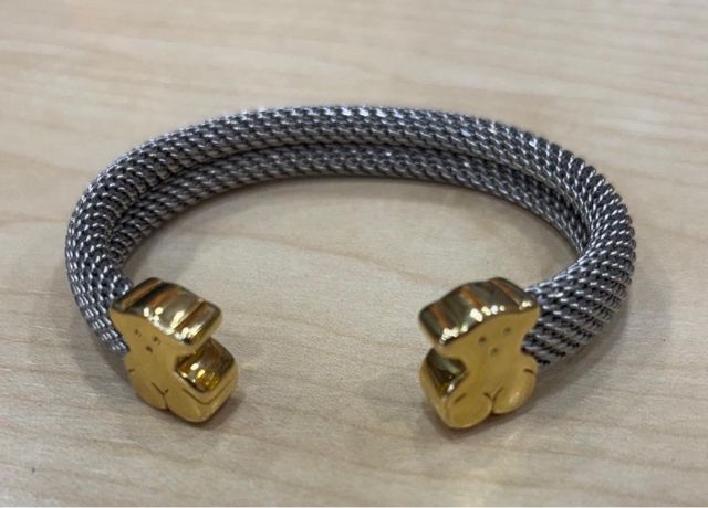 Pulsera TOUS Inox y Oro