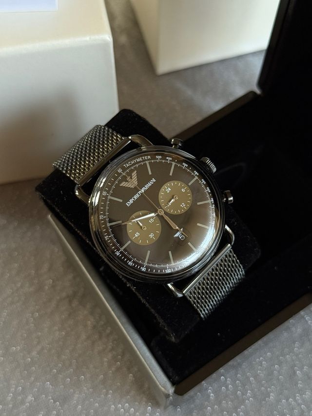 Orologio Emporio Armani Aviator Automatico Black