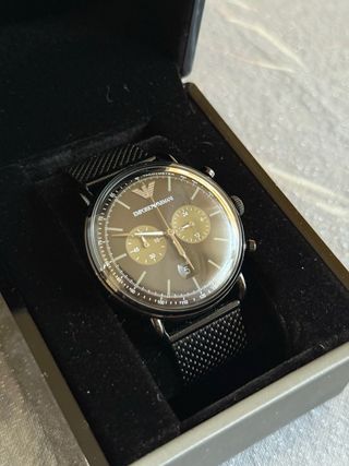 Orologio Emporio Armani Aviator Automatico Black