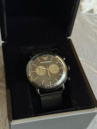 Orologio Emporio Armani Aviator Automatico Black