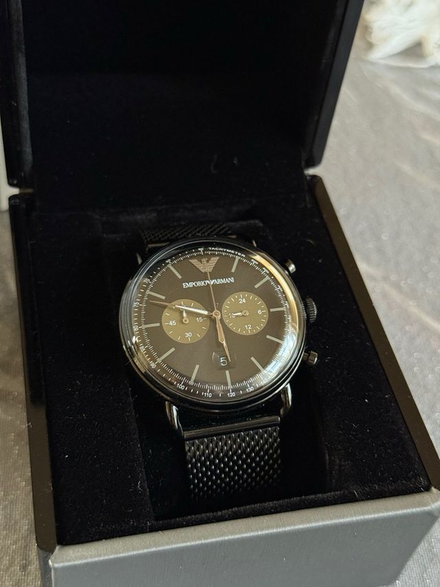 Orologio Emporio Armani Aviator Automatico Black