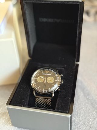 Orologio Emporio Armani Aviator Automatico Black