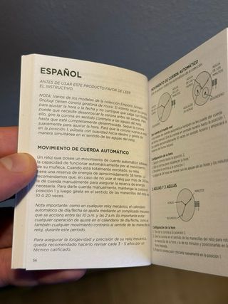 Orologio Emporio Armani Aviator Automatico Black