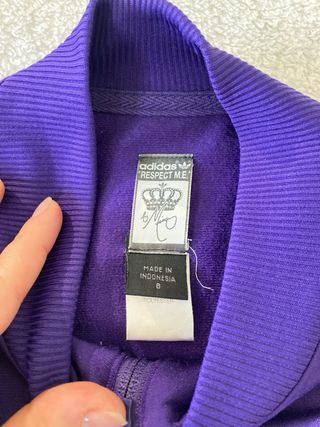 Giacca Adidas Respect M.E. Viola Missy Elliot Y2K