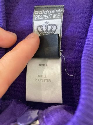 Giacca Adidas Respect M.E. Viola Missy Elliot Y2K