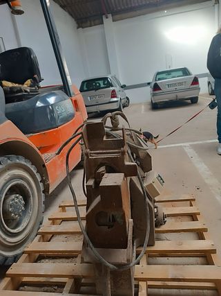 Cizalla eléctrica industrial