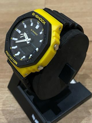 G-SHOCK Reloj Amarillo y Negro