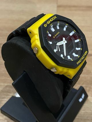 G-SHOCK Reloj Amarillo y Negro