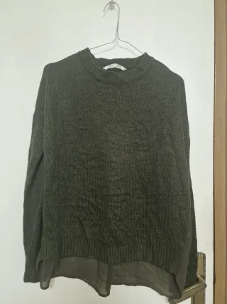 Jersey verde con capa inferior