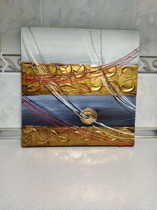 Lienzo abstracto  grandey originalprecioso
