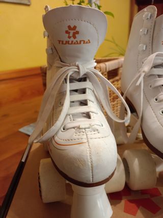 Patines Tijuana Talla 32 Blancos