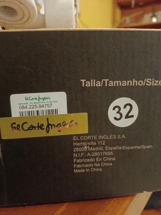 Patines Tijuana Talla 32 Blancos