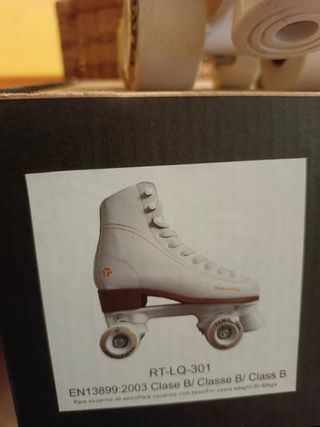 Patines Tijuana Talla 32 Blancos