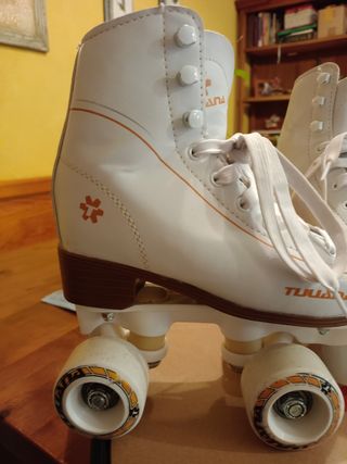 Patines Tijuana Talla 32 Blancos