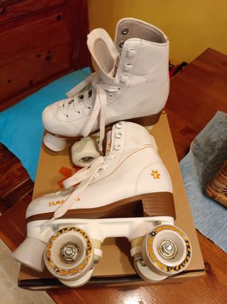 Patines Tijuana Talla 32 Blancos