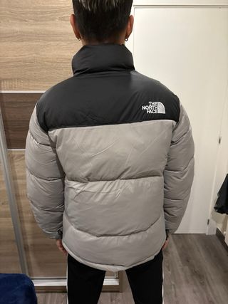 Chaqueta The North Face Talla M Gris y Negra