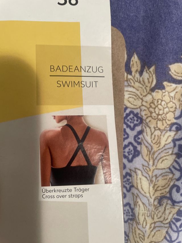 Bañador Oyanda negro talla 36