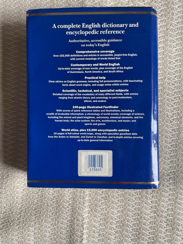 The Oxford English reference dictionary