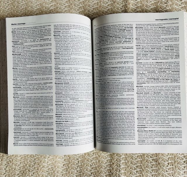The Oxford English reference dictionary