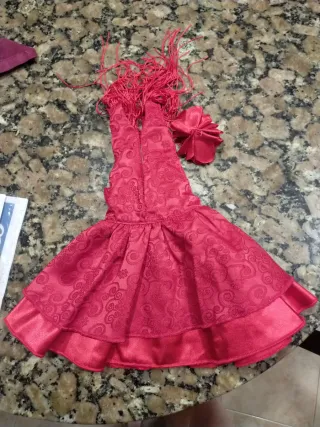 Vestido Flamenca Nancy Rojo
