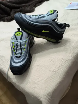 Zapatillas Nike Air Max 97 Gris y Verde