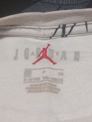 Camiseta Jordan AIR Flight Blanca Roja