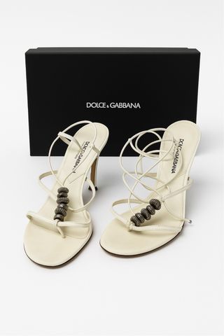 Sandalias Dolce & Gabbana Beige Talla 37.5