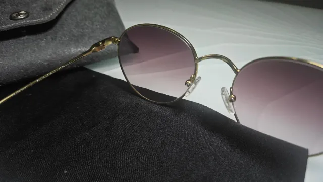 Gafas de sol Karün doradas y rosas