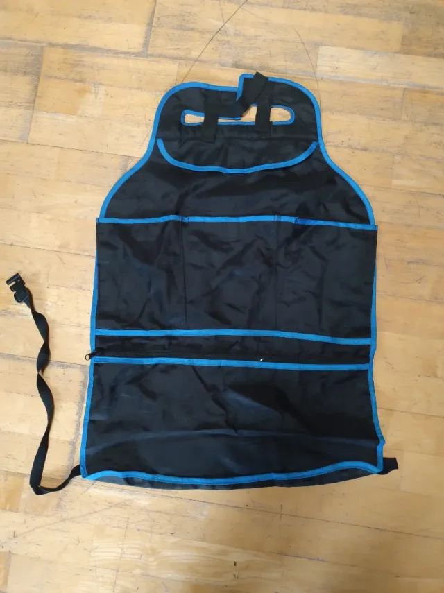 Portaoggetti per sedile auto nero/blu