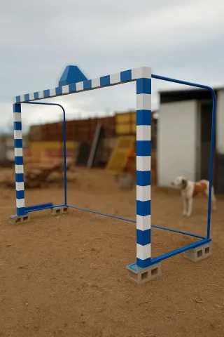 Portería de fútbol para entrenar