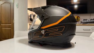 Casco LS2 MX436 Pioneer Element Matt Titanium