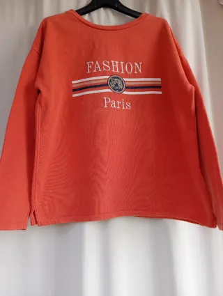Sudadera Springfield Naranja