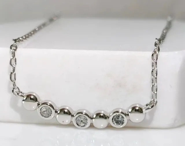 Colgante Plata y Swarovski