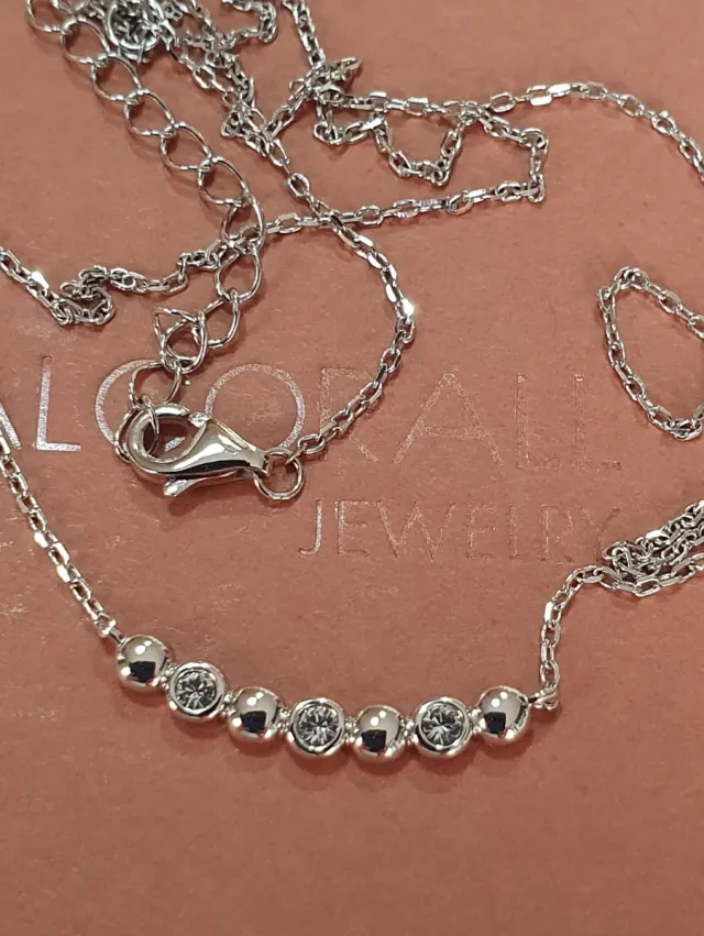 Colgante Plata y Swarovski