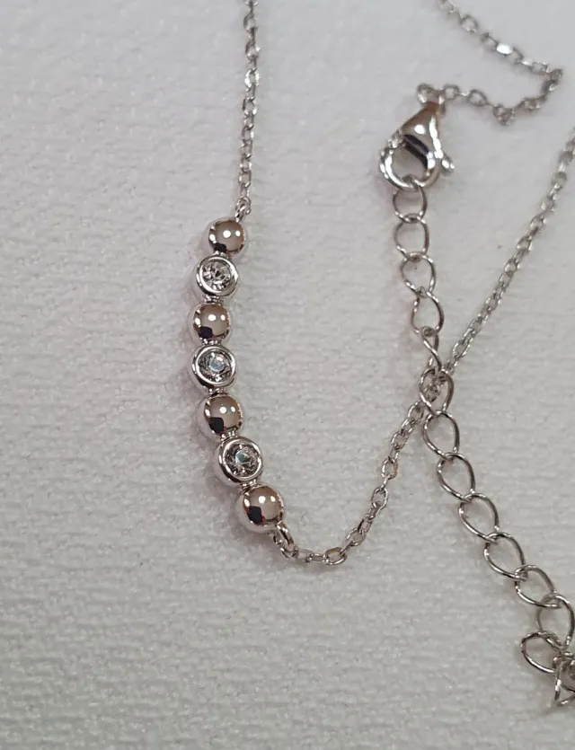 Colgante Plata y Swarovski