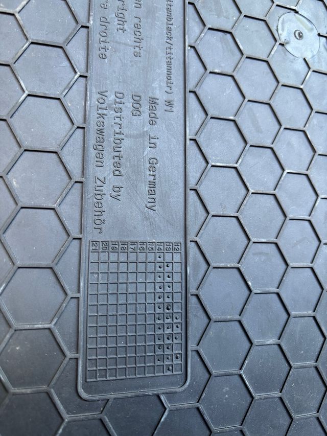 Tappetini Gomma Volkswagen Golf 7