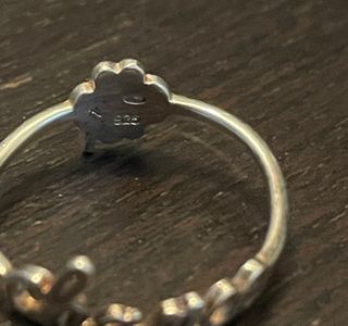 Anillo Plata 925 chance