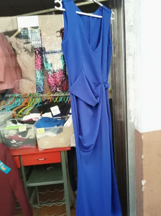 Vestido azul elegante