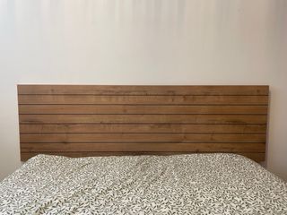 Cabecero de madera estilo palillería
