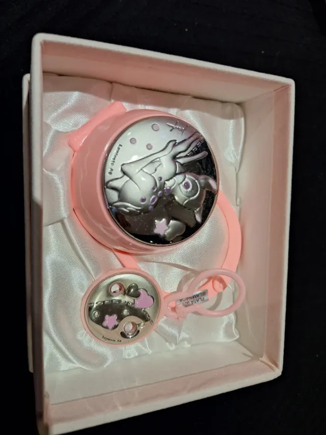 Chupetero y pinza de plata