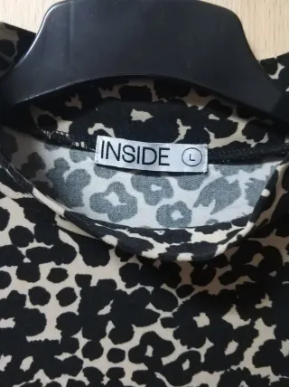 Camiseta Inside estampado animal print