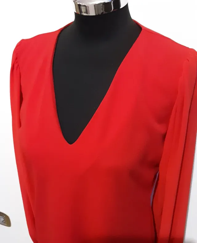 Vestito rosso nuovo Oltre