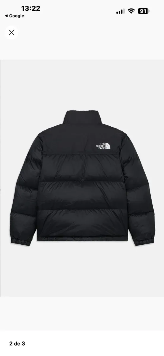Chaqueta The North Face XL Negra