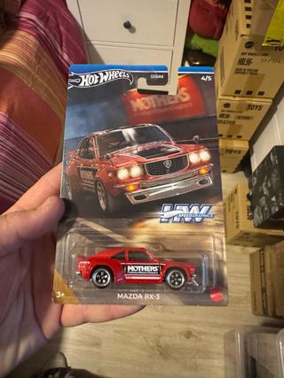hot Wheels básico Mazda Rx3 Speed Graphics 